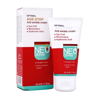 تصویر کرم ضد چروک اپتیمال ایج استاپ نئودرم