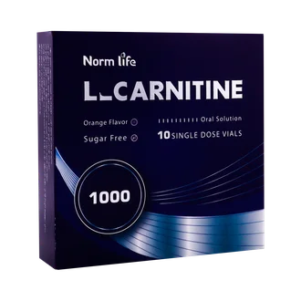 تصویر ویال ال کارنیتین 1000 نورم لایف