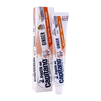 تصویر خمیر دندان زنجبیل پاستا دل کاپیتانو