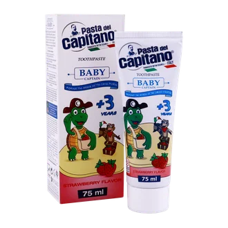 تصویر خمیر دندان کودک پاستا دل کاپیتانو 3 سال به بالا