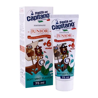 تصویر خمیر دندان کودک پاستا دل کاپیتانو 6 سال به بالا