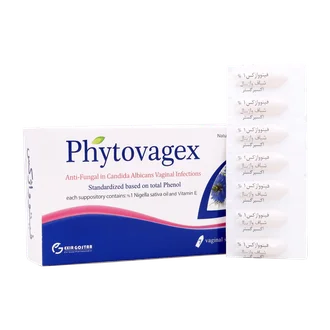 تصویر شیاف واژینال فیتوواژکس اکسیر گستر اسپادانا