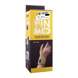 تصویر مچ بند شست بند آتل دار پین مد کد 6007 