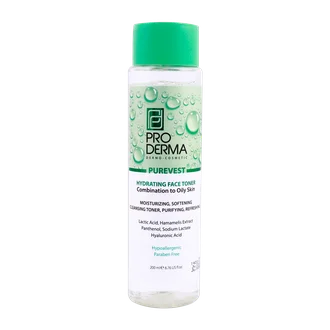 تصویر تونر آبرسان پوست چرب پیور وست پرودرما