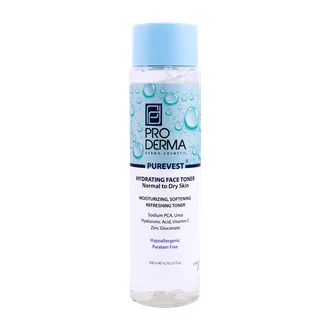 تصویر تونر آبرسان پوست خشک پیور وست پرودرما