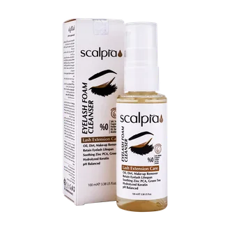 تصویر فوم شستشوی مژه اسکالپیا
