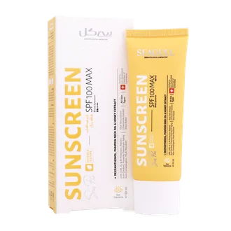 تصویر ضد آفتاب بی رنگ SPF100 سی گل 50 میلی لیتری