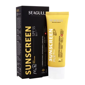 تصویر ضد آفتاب بی رنگ مردانه SPF55 سی گل