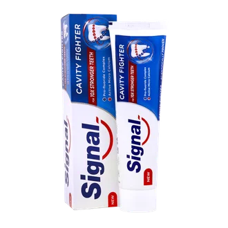 تصویر خمیر دندان ضد پوسیدگی سیگنال