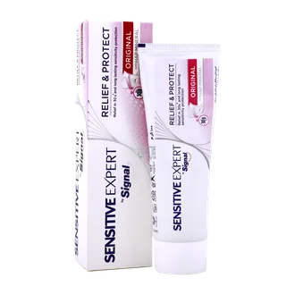 تصویر خمیر دندان سنستیو اکسپرت سیگنال دندان های حساس