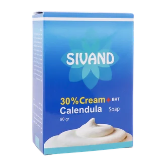 تصویر صابون کرم دار کالاندولا ۳۰ درصد سیوند