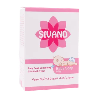 تصویر صابون کرم دار بچه سیوند