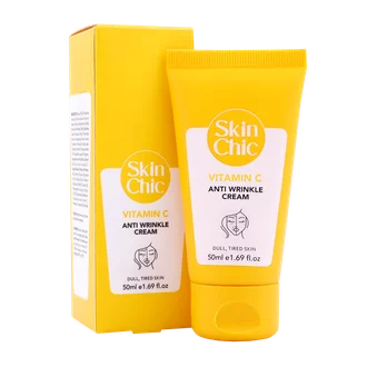 تصویر کرم ضد چروک ویتامین سی اسکین شیک