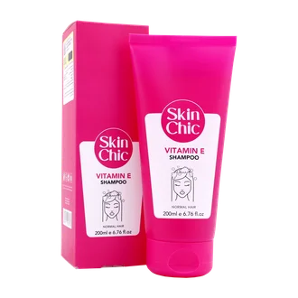 تصویر شامپو ویتامین ای اسکین شیک برای موهای معمولی
