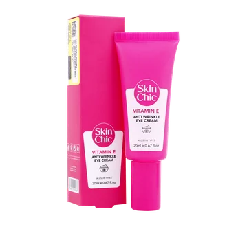 تصویر کرم دور چشم ضد چروک ویتامین ای اسکین شیک