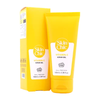 تصویر ژل اسکراب بدن ویتامین سی اسکین شیک