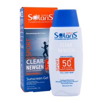 تصویر ژل ضد آفتاب ورزشکاران SPF50 آردن سولاریس