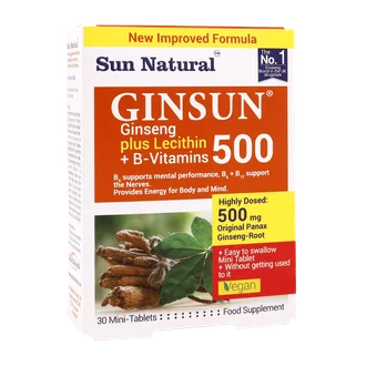 تصویر قرص جینسان سان نچرال