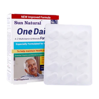 تصویر قرص وان دیلی آقایان بالای 70 سال سان نچرال