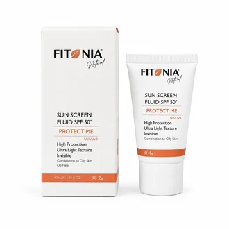 تصویر فلوئید ضدآفتاب spf 50 مناسب پوست مختلط و  چرب فیتونیا 40 میلی لیتر