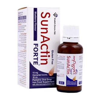 تصویر قطره آهن سان اکتین فورت ایده دارو طب