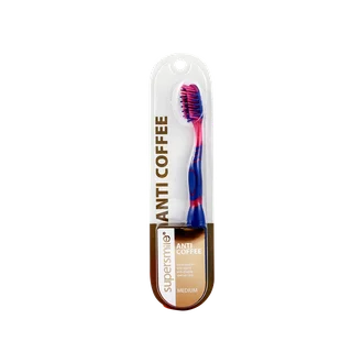 تصویر مسواک بزرگسال متوسط سوپر اسمایل پاک کننده لکه های قهوه