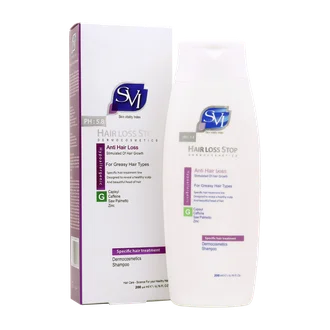 تصویر شامپو ضد ریزش موهای چرب اس وی آی