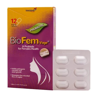 تصویر کپسول واژینال بایوفم واژ تک ژن فارما
