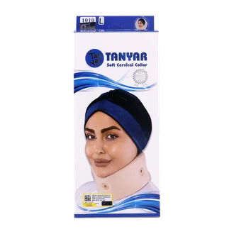 تصویر گردن بند طبی نرم تن یار کد 1010 