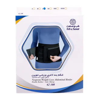 تصویر شکم بند لاغری نئوپرن طب و صنعت کد 62100