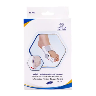 تصویر اسپلینت قابل تنظیم هالوکس والگوس طب و صنعت کد 10950