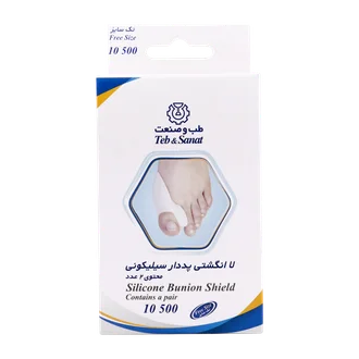 تصویر لا انگشتی پددار سیلیکونی طب و صنعت کد 10500 