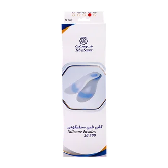 تصویر کفی طبی سیلیکونی طب و صنعت کد 20500