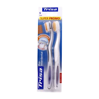 تصویر مسواک پرو اینتردنتال نرم دوتایی تریزا