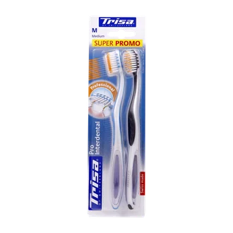 تصویر مسواک پرو اینتردنتال متوسط دوتایی تریزا