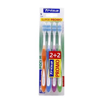 تصویر مسواک تریزا فوکوس پروکلین نرم چهارتایی