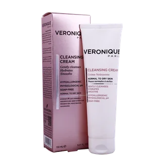 تصویر کرم پاک کننده پوست خشک و نرمال ورونیک