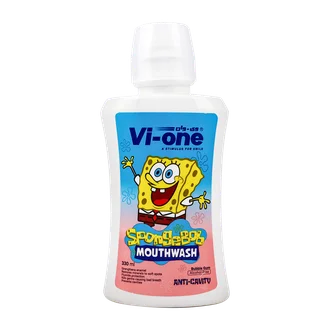 تصویر دهانشویه کودک وی وان طرح باب اسفنجی  