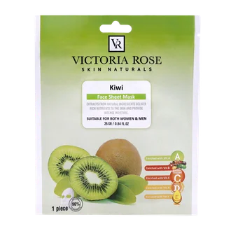 تصویر ماسک صورت ورقه ای کیوی ویکتوریا رز