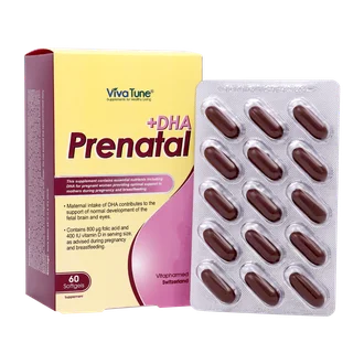 تصویر کپسول پریناتال پلاس دی اچ ای ویواتیون