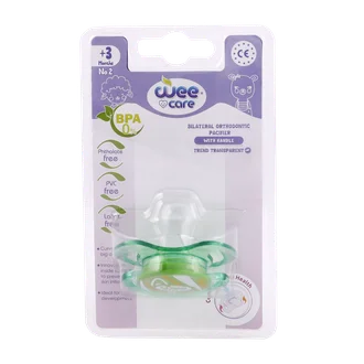 تصویر پستانک دو طرفه ارتودنسی وی کر از 3 ماهگی کد P145