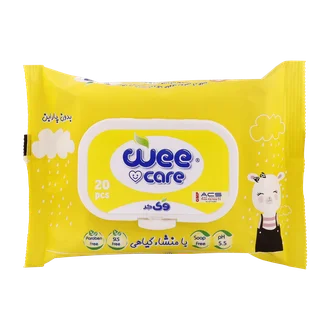 تصویر دستمال مرطوب کودک وی کر روغن آرگان 