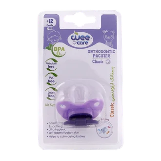 تصویر پستانک ارتودنسی کلاسیک ساده وی کر از 12 ماهگی کد P120