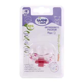 تصویر پستانک ارتودنسی Happy وی کر از 12 ماهگی کد P117