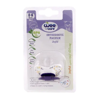 تصویر پستانک ارتودنسی Joyful وی کر تا 6 ماهگی کد P121