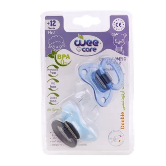 تصویر پستانک ارتودنسی دوقلوی وی کر از 12 ماهگی کد P133