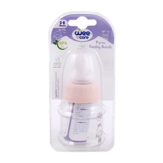 تصویر شیشه شیر پیرکس وی کر تا 6 ماهگی کد B302