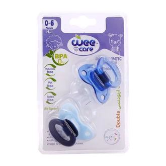 تصویر پستانک ارتودنسی دوقلوی وی کر از بدو تولد کد P131