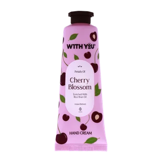 تصویر کرم مرطوب کننده دست شکوفه گیلاس ویت یو