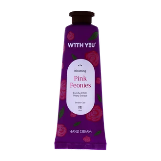 تصویر کرم مرطوب کننده دست عصاره گل پیونی ویت یو